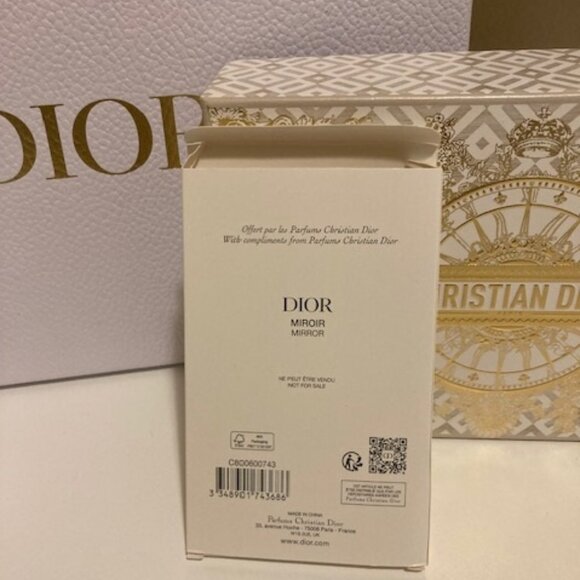 BLACK DIOR MIRROR WITH CASE - Picture 6 of 7